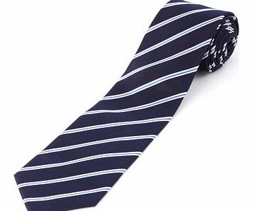 Bhs Navy Club Stripe Tie, Blue BR66D04CNVY