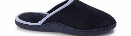Bhs Navy Contour Comfort Mule Slippers, navy