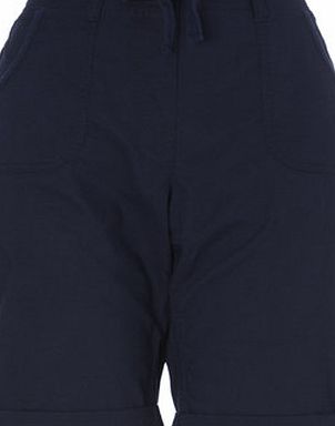 Bhs Navy Cotton Shorts, navy 2207700249