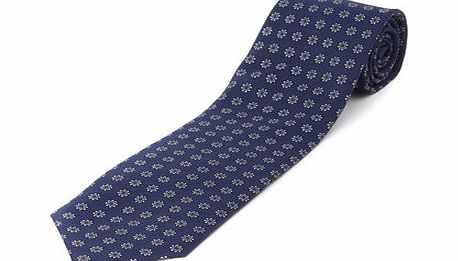 Bhs Navy Flower Tie, Blue BR66D22ENVY