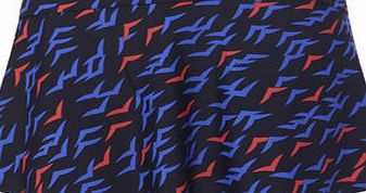 Bhs Navy Great Value Swallow Print Skirtini, navy