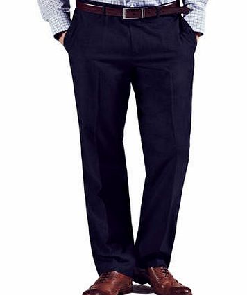 Bhs Navy Grid Check Suit Trousers, Blue BR64T10ENVY