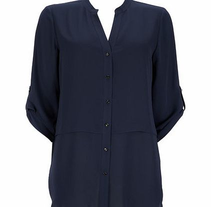 Bhs Navy Layered Shirt, navy 12034310249