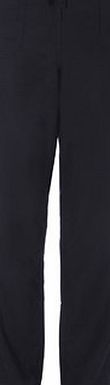 Bhs Navy Linen Blend Trouser, navy 2207730249
