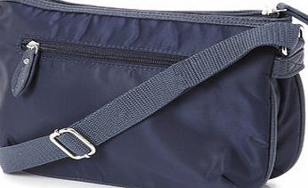 Bhs Navy Nylon Quilted Cross Body Bag, navy 3126610249