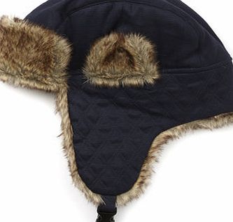 Bhs Navy Quilted Trapper Hat, navy BR63H27FNVY
