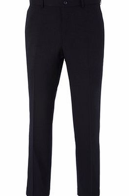 Bhs Navy Regular Fit Trousers, Blue BR65G01FNVY