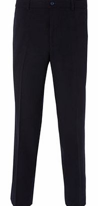 Bhs Navy Sharkskin Formal Trouser, Blue BR65P09ZNVY