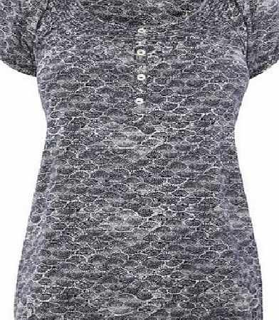 Bhs Navy Short Sleeve Shell Gypsy, navy 2424960249