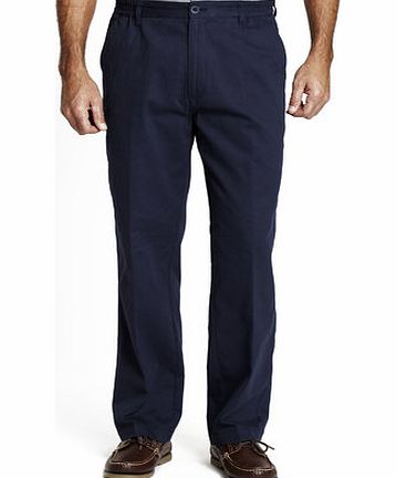 Bhs Navy Side Elastic Chinos, Blue BR58D01CNVY