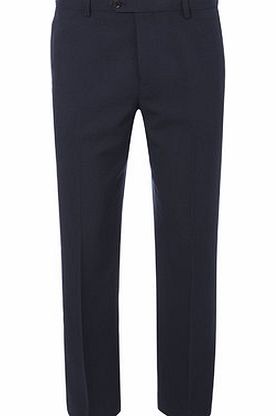 Bhs Navy Tailored Fit Trousers, Navy BR65D01FNVY
