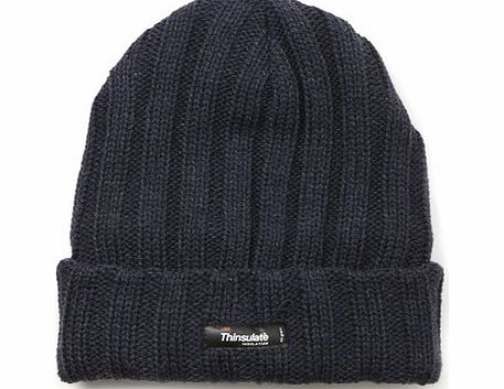 Bhs Navy Thinsulate Beanie, Blue BR63H19FBLU