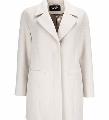 Bhs Nude Boyfriend Coat, nude 12033363150