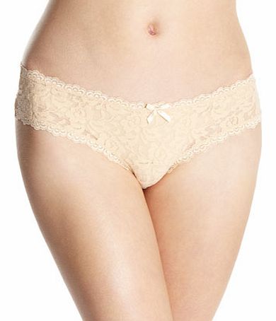 Bhs Nude Lace Brazilian Brief, nude 4800243150