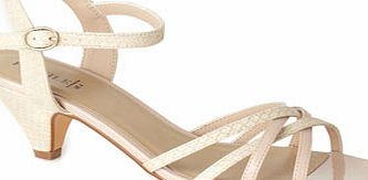 Bhs Nude New Cone Heel Sandal, nude 2834903150