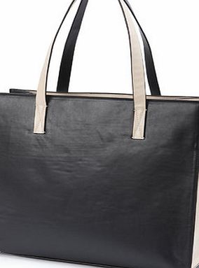 Nude Two Tone Tote Bag, nude 3126763150