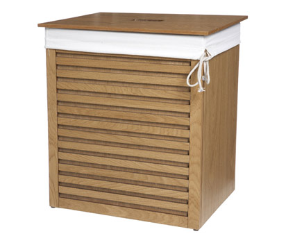 bhs Oak laundry bin