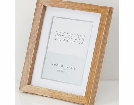 Bhs Oak Photo Frame 5x7``, light wood 30911070450