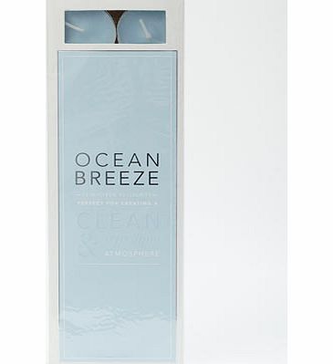 Ocean breeze pack 24 tea lights, blue 30921181483