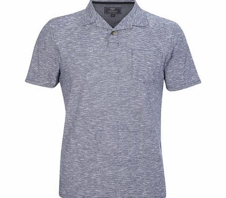 Bhs Open Collar Smart Polo Shirt, NAVY BR52S10GNVY