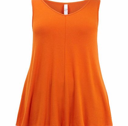 Bhs Orange Swing Top, orange 12613524796