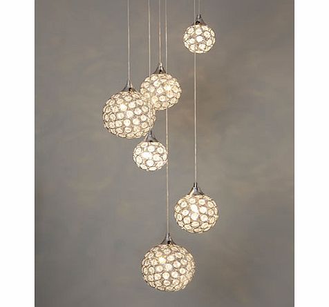 Bhs Oriana 6 light cluster, clear 9736672346