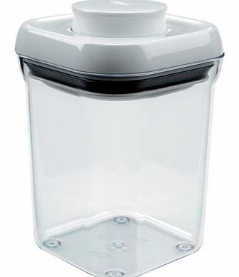 Bhs Oxo Good Grips Pop Sqaure Container 0.9L, clear