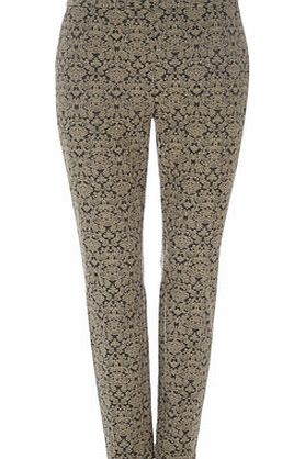 Bhs Oyster Jacquard Trouser, oyster 12035300625