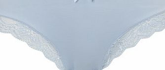 Bhs Pale Blue Brazilian Knicker, cornflower 4803780588