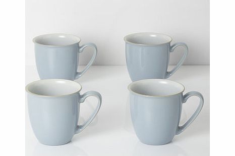 Bhs Pale blue Denby Everyday set of 4 mug pack, pale