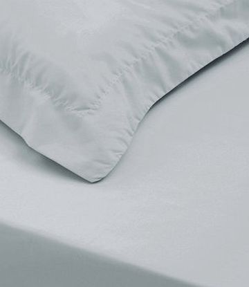 Bhs Pale Blue Ultrasoft Pillowcase, pale blue