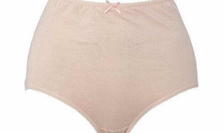 Bhs Pale Pink Cotton Full Brief, pale pink 4839033511