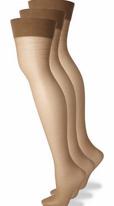 Bhs Paola 3 Pairs of 15 Denier Soft Shine Stockings,