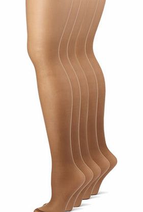 Bhs Paola 5 Pairs Of 15 Denier Nylon Tights, paola