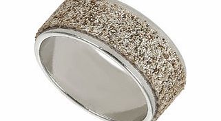 Bhs Peach Glitter Band Ring, peach 12176737313