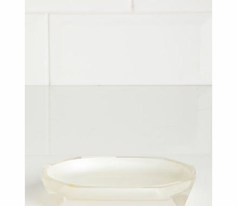 Pearl Faceted Soap Dish, pearl 1926330405