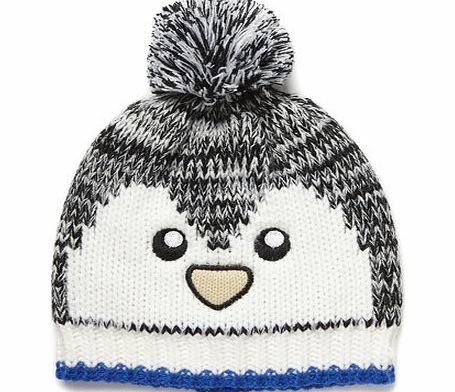 Bhs Penguin Bobble Hat, multi 1618329530