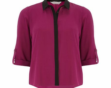 Bhs Petite Colour Block Shirt, pink 19126840528