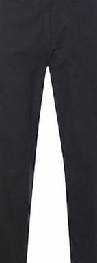 Bhs Petrol Blue Lightweight Cargo Trousers, Blue
