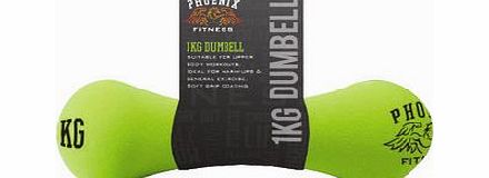 Bhs Phoenix Fitness 1KG Dumbell, lime 9576016253