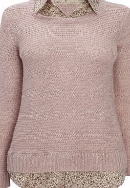 Bhs Pink 2 In 1 Jumper, pink 586720528