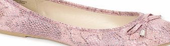Bhs Pink Ballerina PU Pumps, pink 2846730528