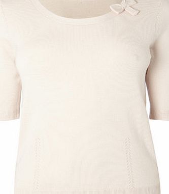 Bhs Pink Bow Front Jumper, pink 588250528