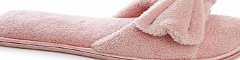 Bhs Pink Bow Open Toe Slippers, pink 6007470528