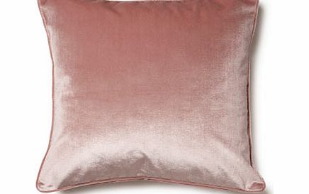 Bhs Pink essentials velvet cushion, pink 1842750528