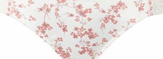 Bhs Pink Floral Print Knicker, coral 2304583641