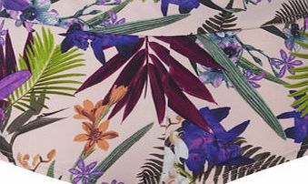 Bhs Pink Jungle Floral Swim Short, multi pink