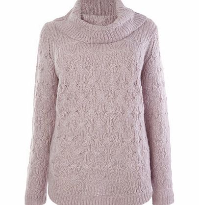 Bhs Pink/Lilac Curve Hem Jumper, pink/lilac 587420780