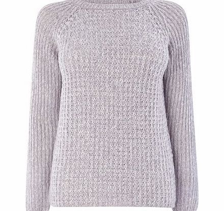 Bhs Pink Mixed Stitch Jumper, pink 586211343