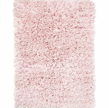 Bhs Pink paper lace vintage bath mat, pale pink